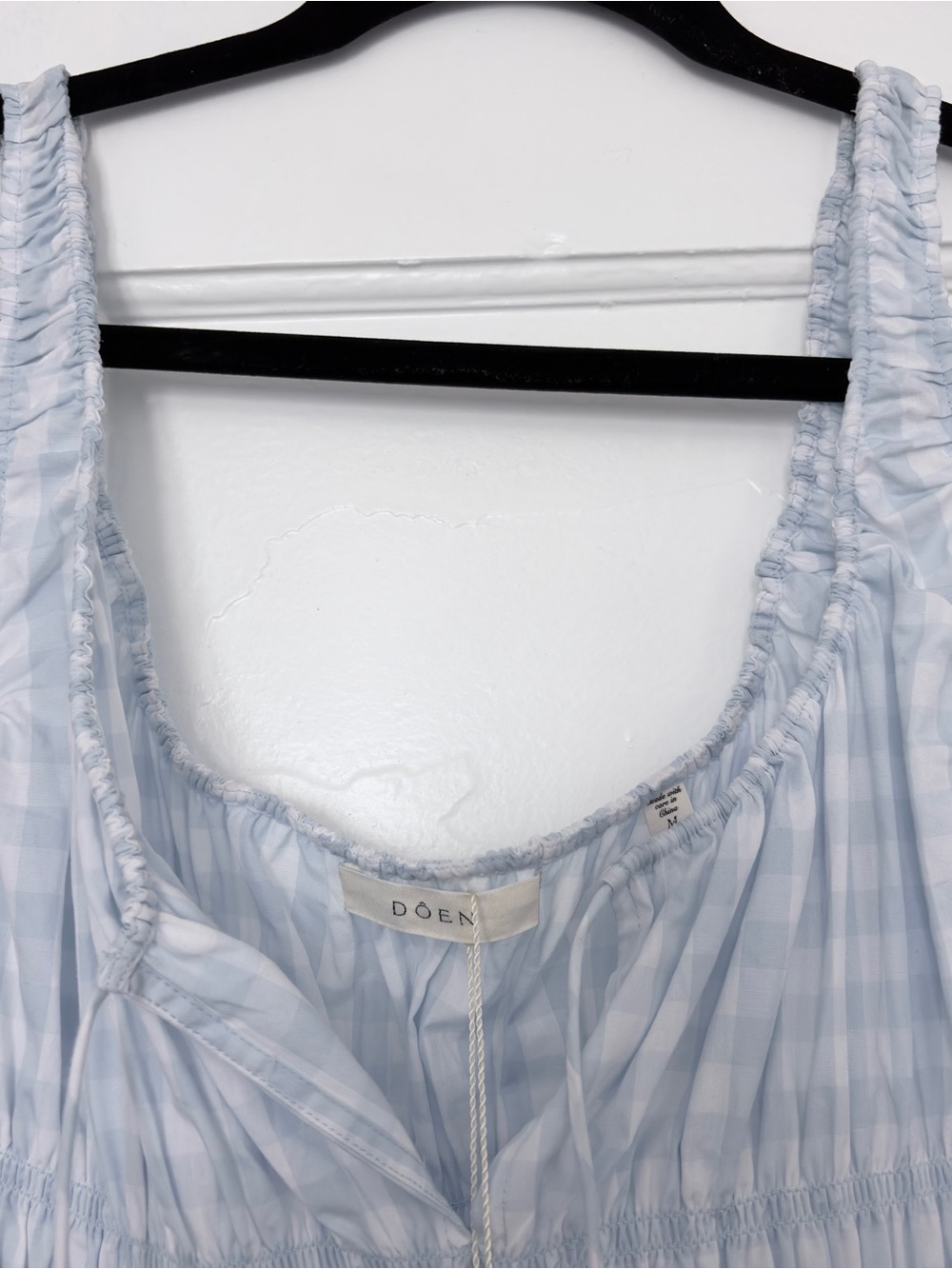 Doen Quilla Dress size M in Marjorie Gingham - Picture 10 of 12